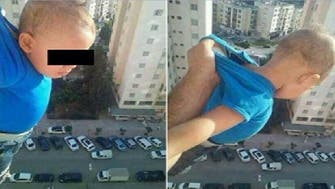 Algerian sentenced for dangling baby out of window ‘to get 1,000 Facebook likes’