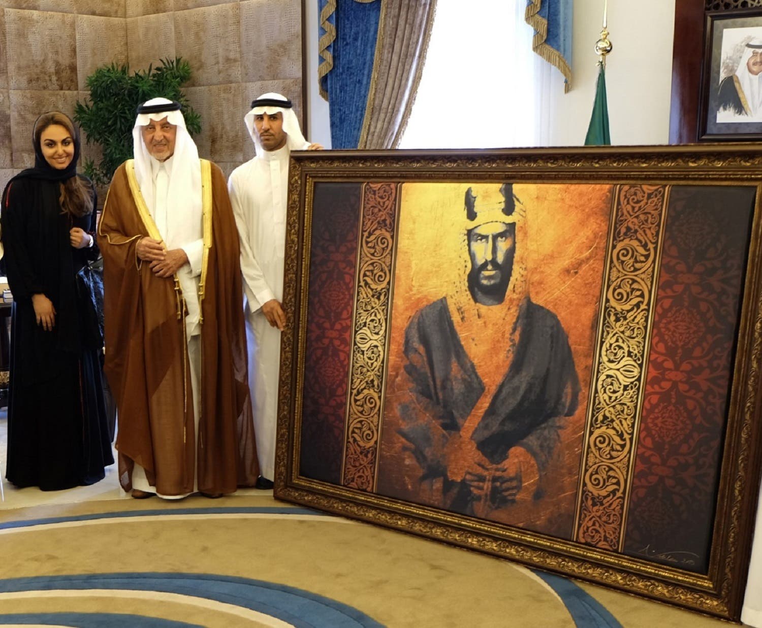 Abu al-Jadayel says she is proud of her work, which documents history and promotes patriotism. (Supplied)