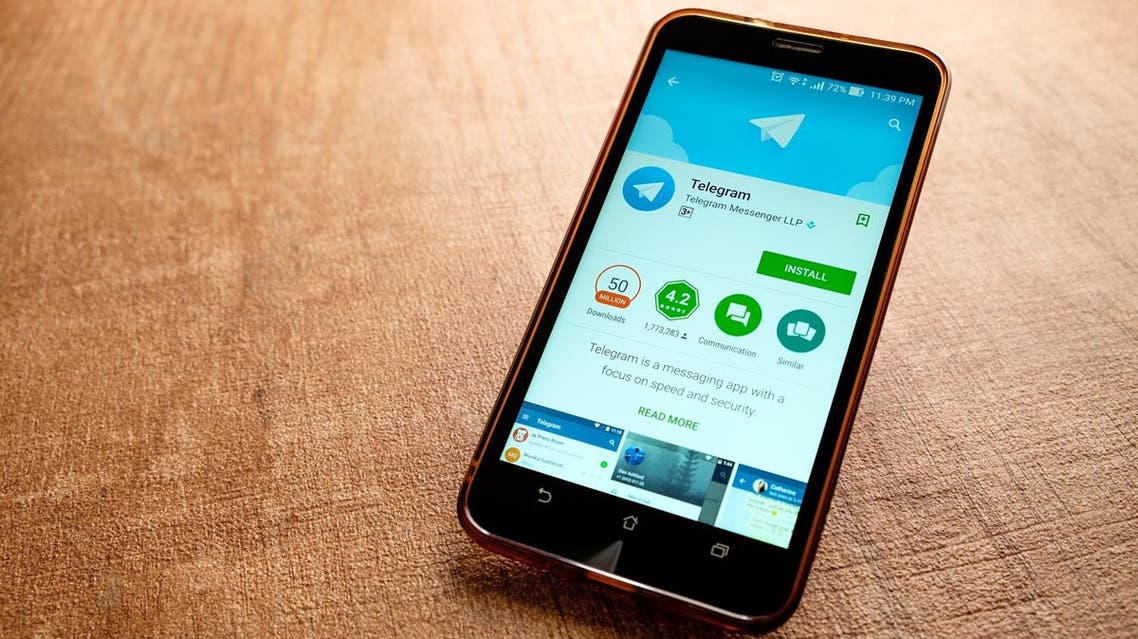 Telegram messaging app (Shutterstock)
