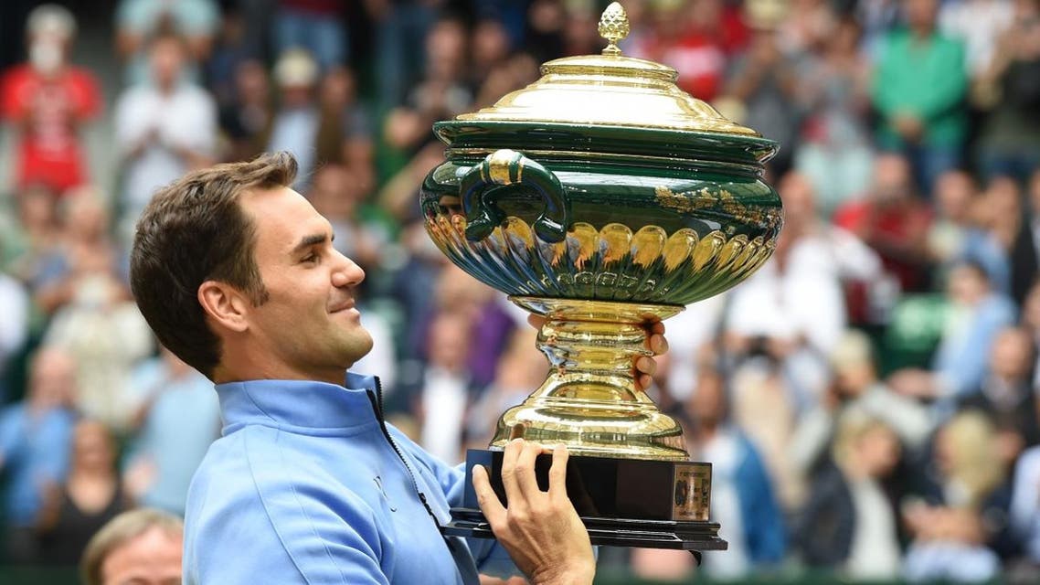Roger Federer won the match against Alexander Zverev 6-1, 6-3. (AFP)
