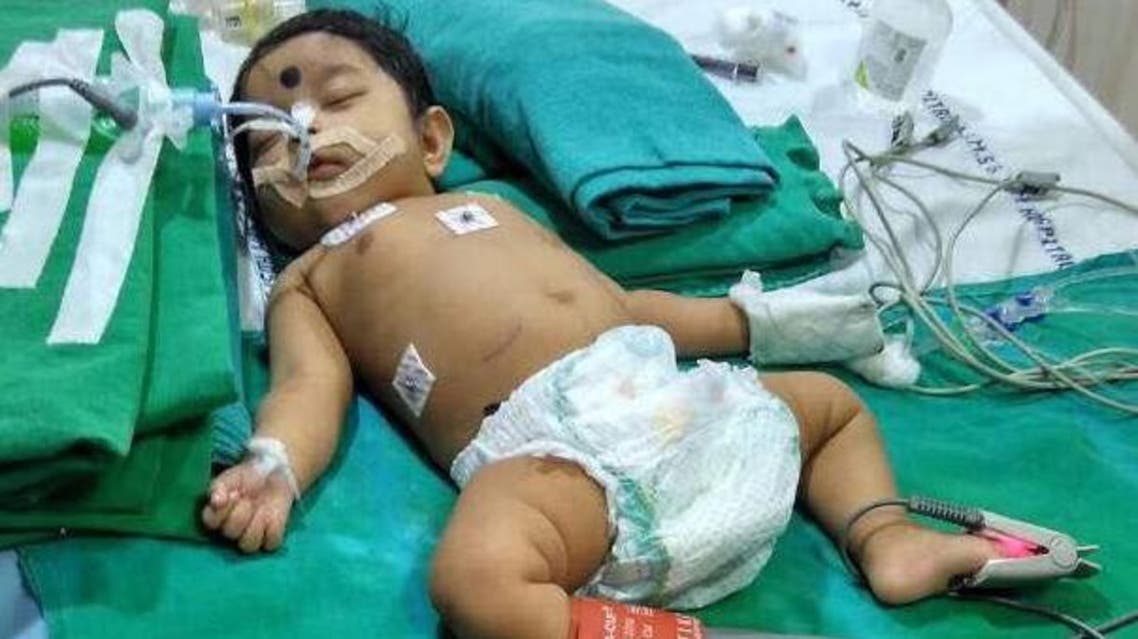 Two-month baby was on ventilation support when she passed away. (Supplied)