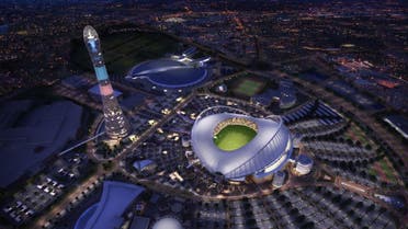 Picture shows the Khalifa International Stadium in Doha after its renovation ahead of the 2022 World Cup. (AFP/Supreme Committee for Delivery and Legacy)
