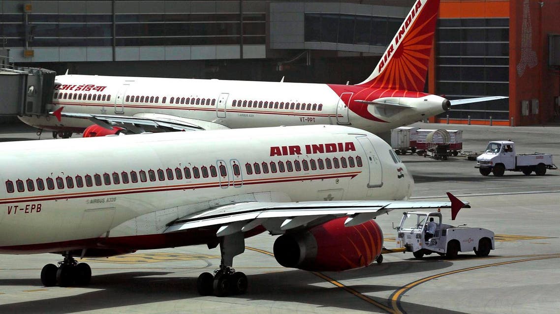 Air India planes parked on the tarmac at the Terminal 3 of Indira Gandhi International Airport in New Delhi. (File photo: AP)
