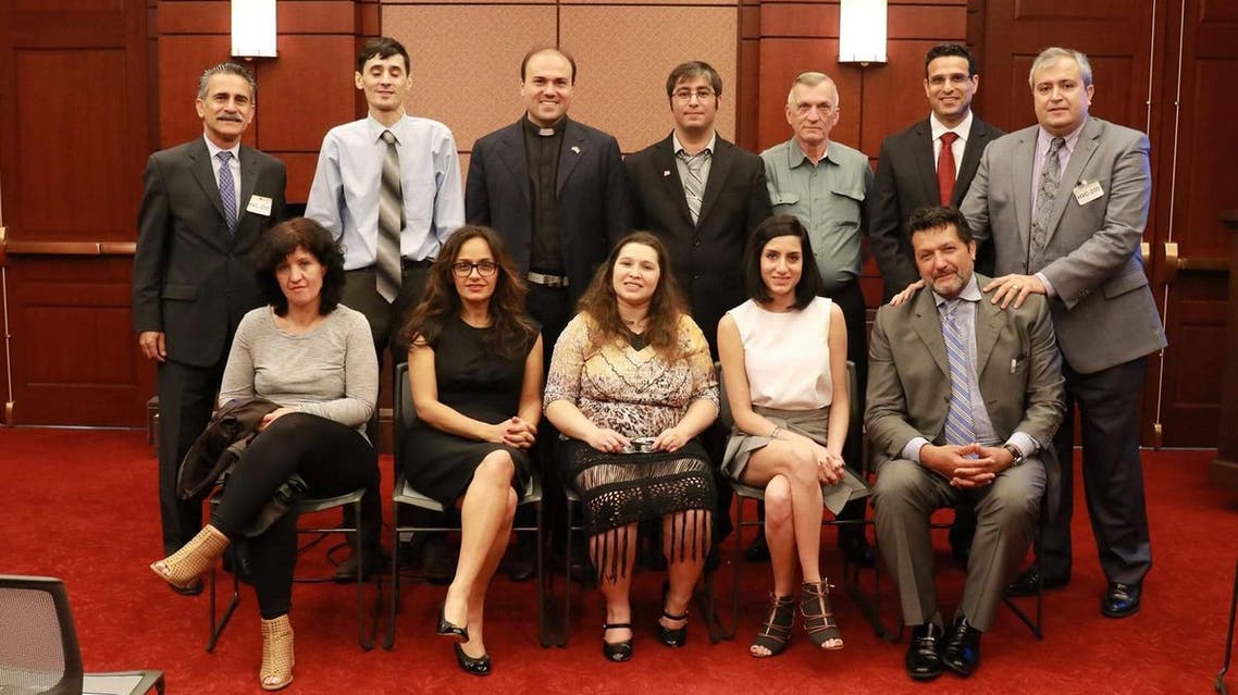 A delegation of Iranian opposition discussed a number of issues related to US foreign policy toward Iran. (Supplied)