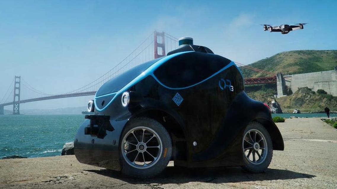 self-driving dubai police vehicles