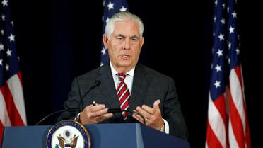 US Secretary of State Rex Tillerson received a letter 111 Iranian political, human rights, press and activists’ organizations. (reuters)