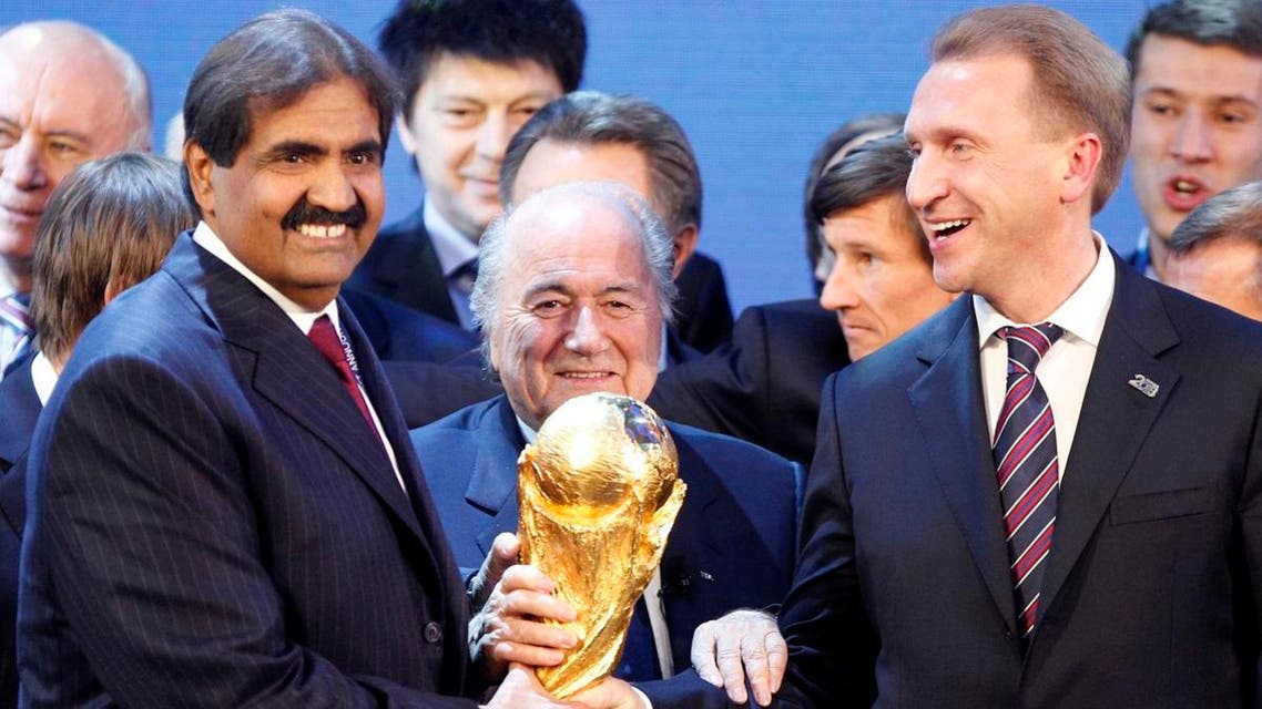 blatter qatar al thani AP