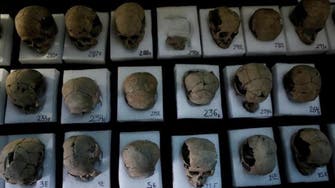 IN PICTURES: Tower of human skulls casts new light on Aztecs 