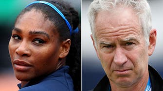 McEnroe regrets ranking Serena at 700th, but who's the Arab taking that spot?