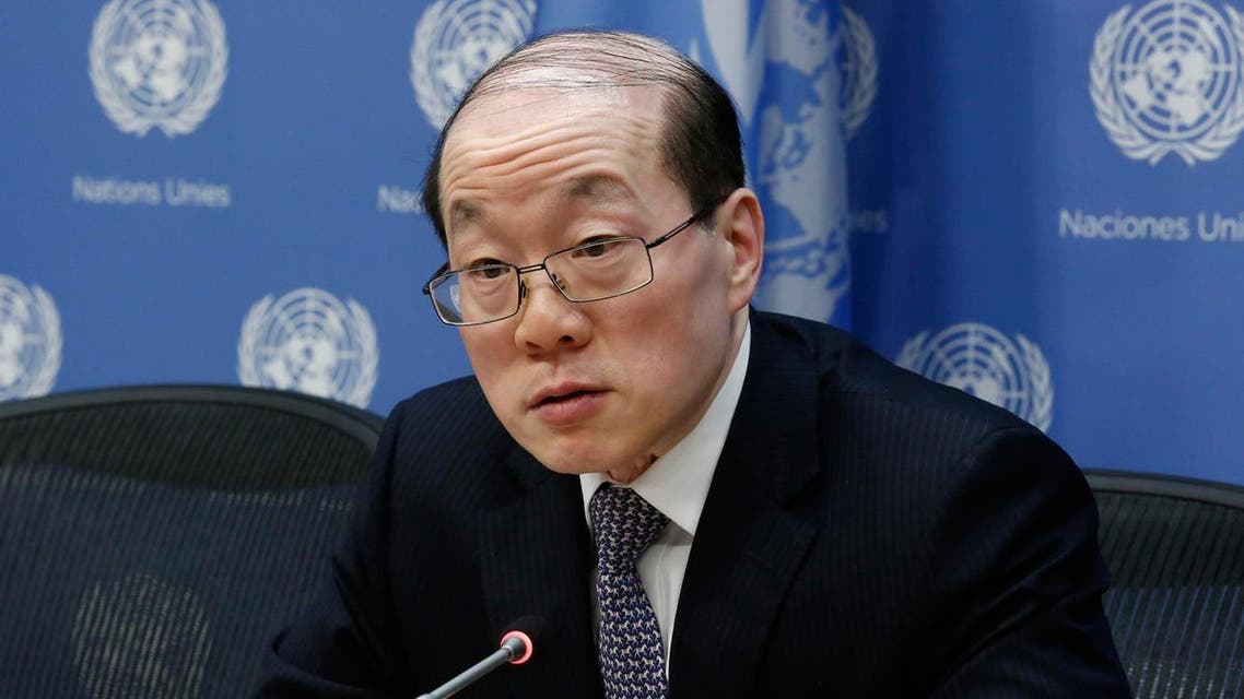 Chinese Ambassador Liu Jieyi holds the council presidency this month. (File photo: Reuters)