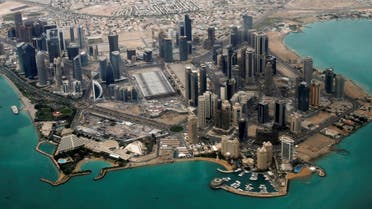 An aerial view of Doha’s diplomatic area March 21, 2013. (File photo: Reuters)