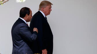 After call with Trump, Egypt’s Sisi says their views on the region ‘in line’