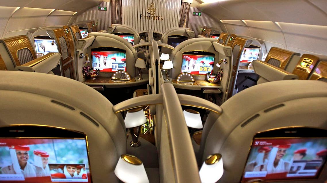 Emirates airline. (AP)