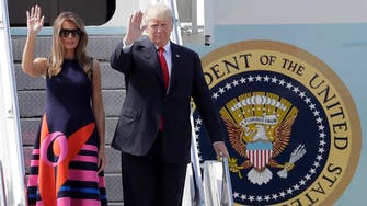 First lady makes cameo appearance at Trump-Putin meeting