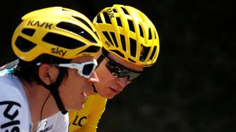 Britain’s Thomas crashes out of Tour de France