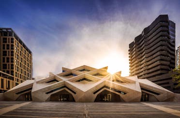 KAFD Grand Mosque by Mahmoud Abu Ghazal, Omrania and Associates in Riyadh. (World Architecture Festival