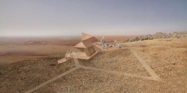 Sharjah Observatory in Mleiha National Park by3deluxe Transdisciplinary Design. (World Architecture Festival)