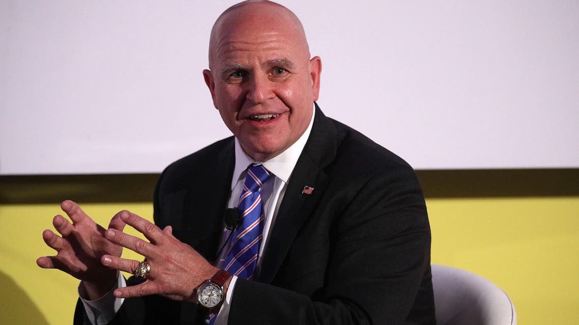 National Security Adviser H.R. McMaster participates in a discussion during the Center for a New American Security "2017 Navigating the Divide Conference" June 28, 2017 in Washington, DC