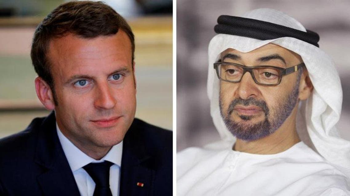 Macron -Sheik Mohammed Bin Zayed