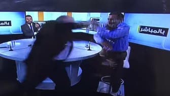 WATCH: Fight erupts between two guests on Lebanese TV channel 