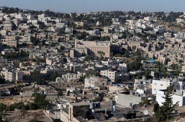 A general view of the West Bank city of Hebron July 7, 2017. (Reuters)