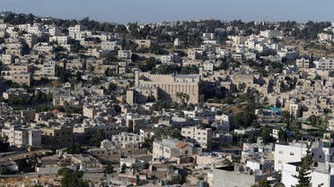A general view of the West Bank city of Hebron July 7, 2017. (Reuters)