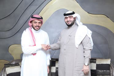 Eng. Ahmad Abdullah Bugshan, Board Member at the Arabian Bugshan Group and Vice President at House of Invention International with ArabianChain’s Mohammed Alsehli.