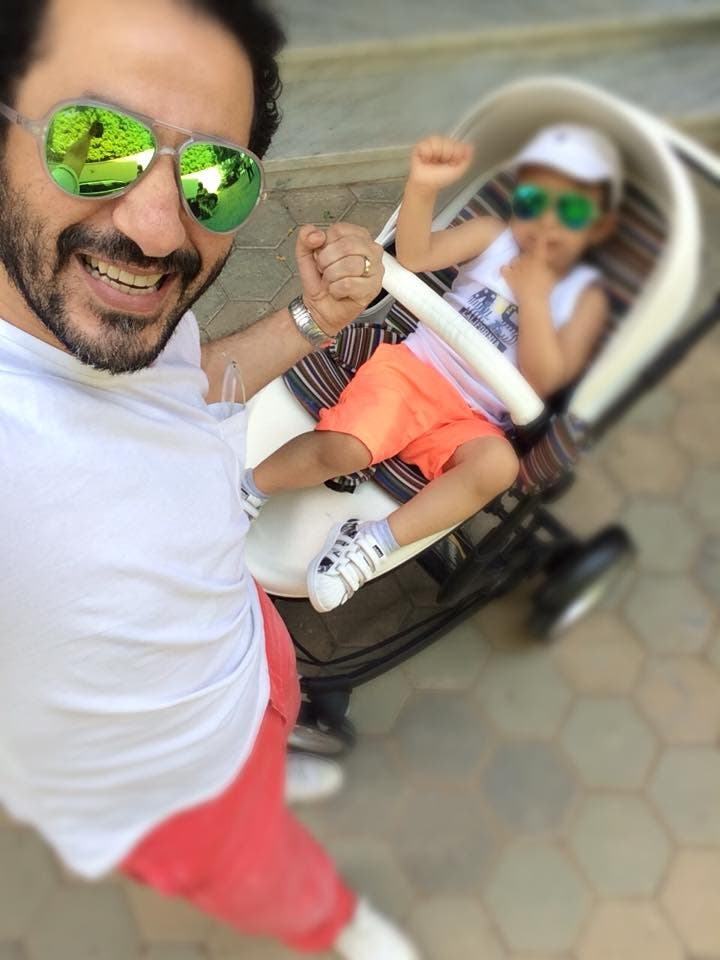 أحمد حلمي ونجله سليم