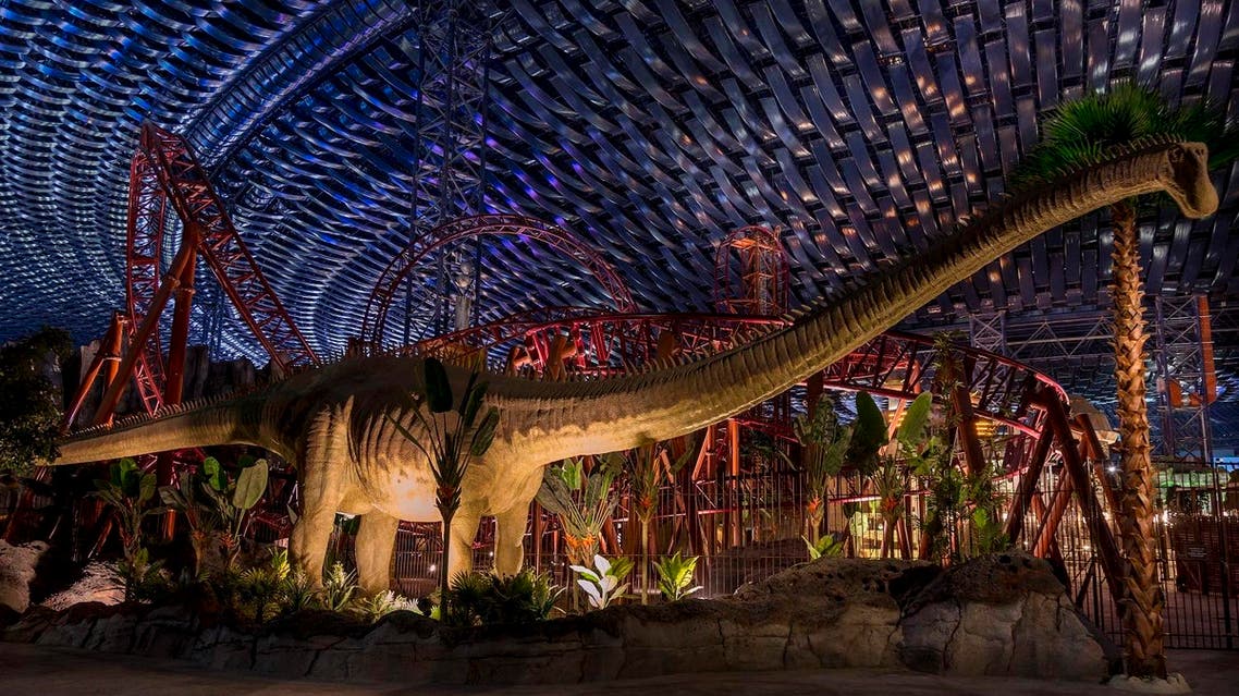 ‘Lost Valley-Dinosaur Adventure’ at IMG Worlds of Adventure in Dubai. (Supplied)