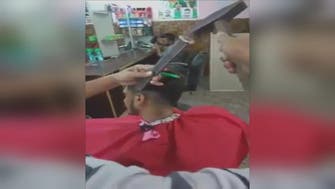 Hammer and a knife? Latest tools barbers in Egypt are using to woo customers