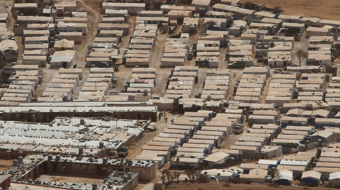 A general view shows tents of Syrian refugees on the outskirts of the Lebanese town of Arsal, near the border with Syria, Lebanon September 21, 2016. Picture taken September 21, 2016. REUTERS/Mohamed Azakir