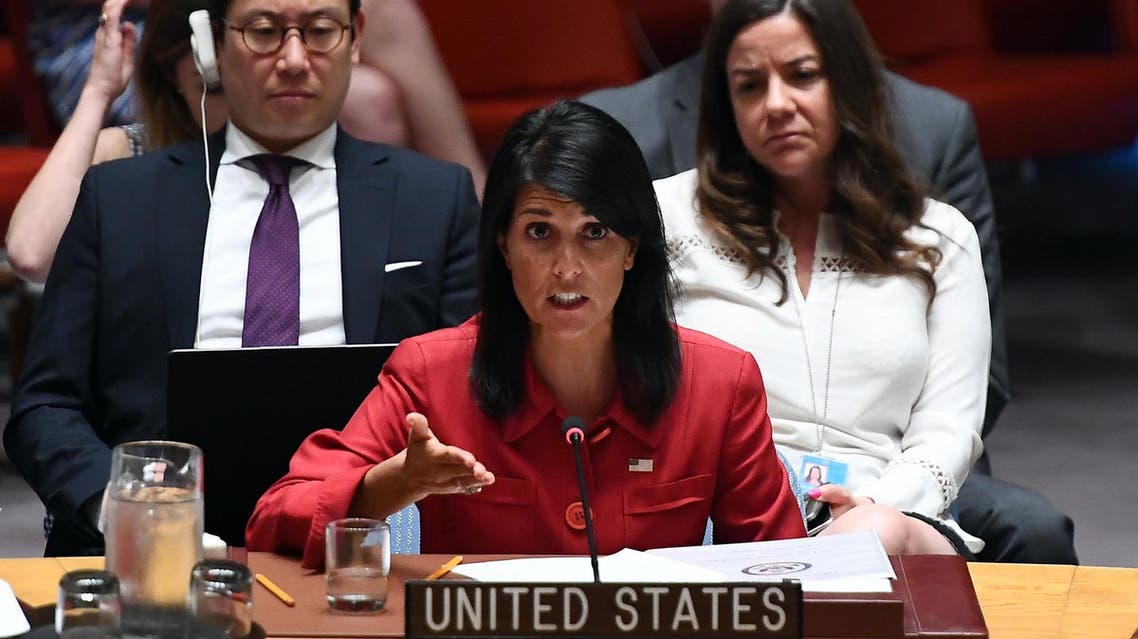 Nikki Haley. (AFP)