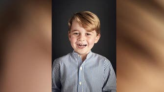 New portrait released as Britain’s Prince George as he celebrates fourth birthday