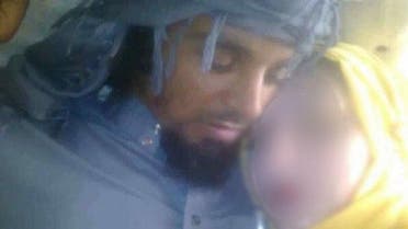 Photos of the ISIS judge of the ‘State of the Tigris’ called Mullah Sajid Ahmed Ali Shargi in intimate postions with women captives have been found. (Supplied)