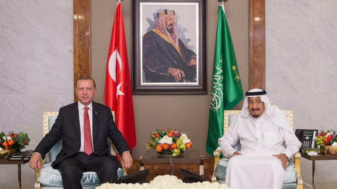 Erdogan meets with Saudi King Salman as part of Qatar crisis mediation