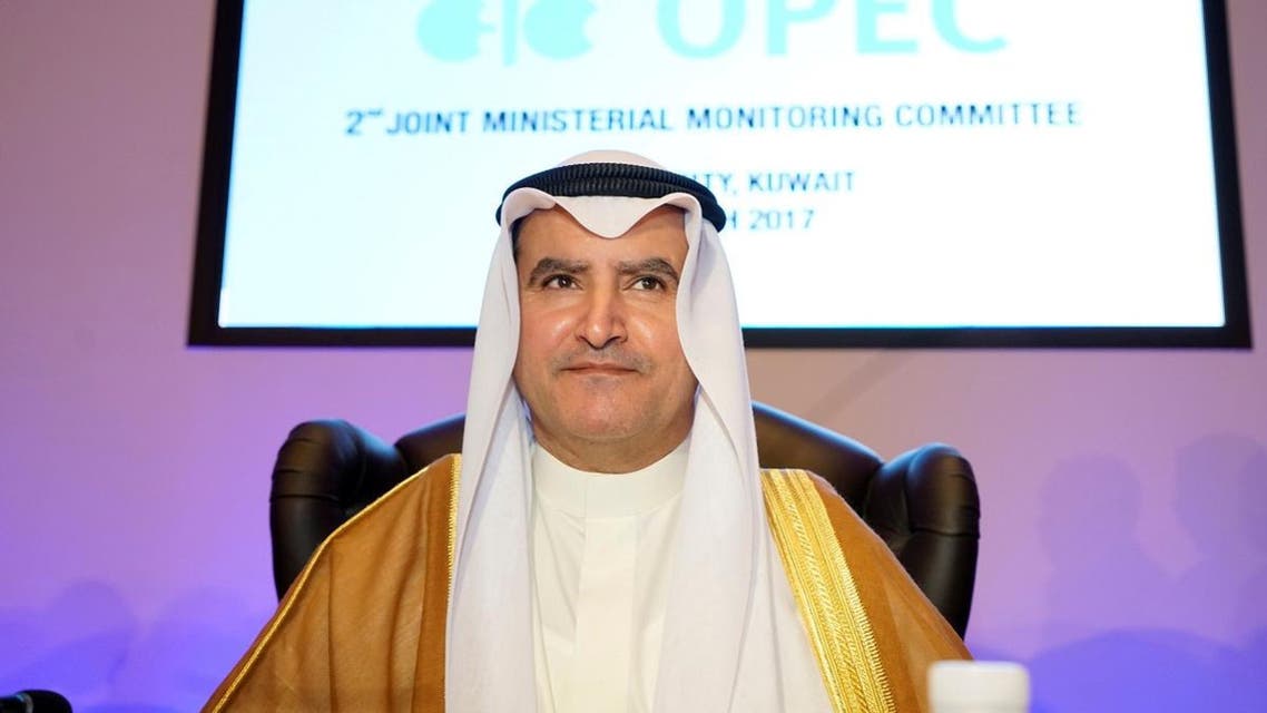 Kuwait Oil Minister Ali Al-Omair opens OPEC 2nd Joint Ministerial Monitoring Committee meeting in Kuwait City. (Reuters)