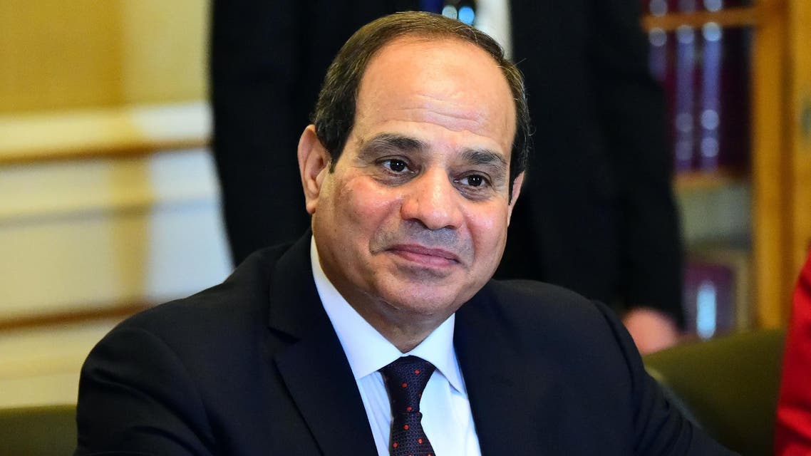 “Could anyone have imagined 10 months ago that there would be $35 billion,” Sisi said on Monday. (AFP)