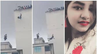 Video: Tragic accident as 16-year old falls from roof of building in India