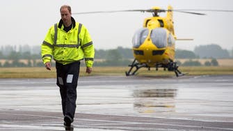 Prince William on his final shift as air ambulance pilot