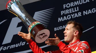 Vettel wins in Hungary to stretch Formula One lead