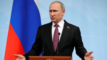 Russian President Vladimir Putin speaks during a news conference reuters