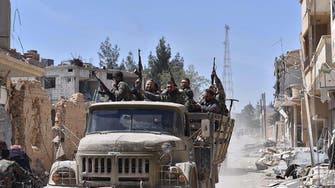 ISIS convoy heading back deep into Syria 