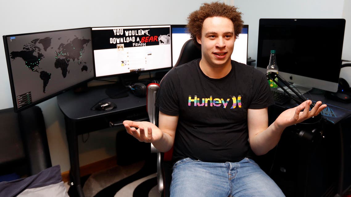 In this Monday, May 15, 2017, file photo, British IT expert Marcus Hutchins speaks during an interview in Ilfracombe, England. (AP)