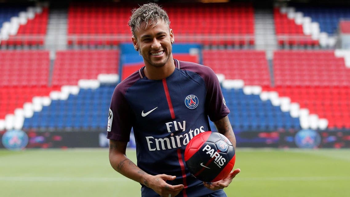 Soccer Football - Paris Saint-Germain F.C. - Neymar Jr Press Conference - Paris, France - August 4, 2017 New Paris Saint-Germain signing Neymar Jr REUTERS/Christian Hartmann