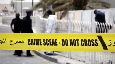 Bahraini forensic police inspect the site of a bomb blast in the village of Sitra, south of Manama, on July 28, 2015. The blast killed two Bahraini policemen and wounded six others in an area often shaken by clashes between security forces and Shiite Muslim protesters, according to the interior ministry. Bahrain has seen frequent unrest since the minority Sunni rulers of the small Gulf kingdom crushed a Shiite-led uprising four years ago. AFP PHOTO / MOHAMMED AL-SHAIKH 