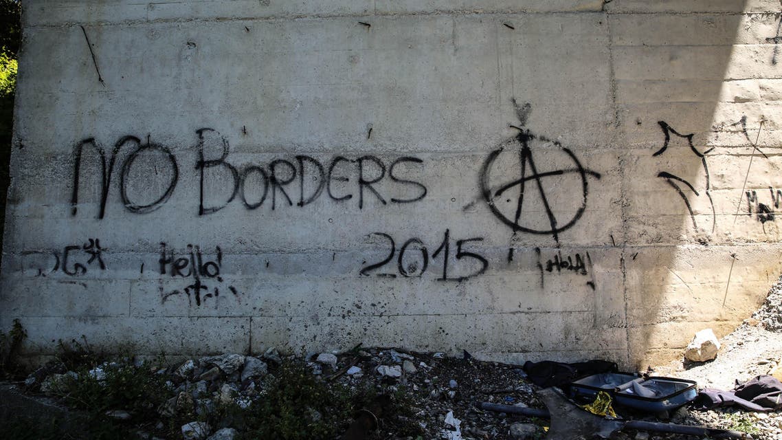 Many migrants are picked up by police on the French side as they attempt to cross the border