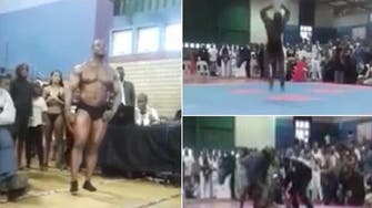 GRAPHIC VIDEO: South African bodybuilder dies while attempting back-flip