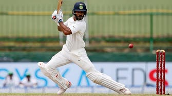 Dhawan hits hundred before Sri Lanka strike back