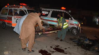 Blast kills 15 in South West Pakistan: official 
