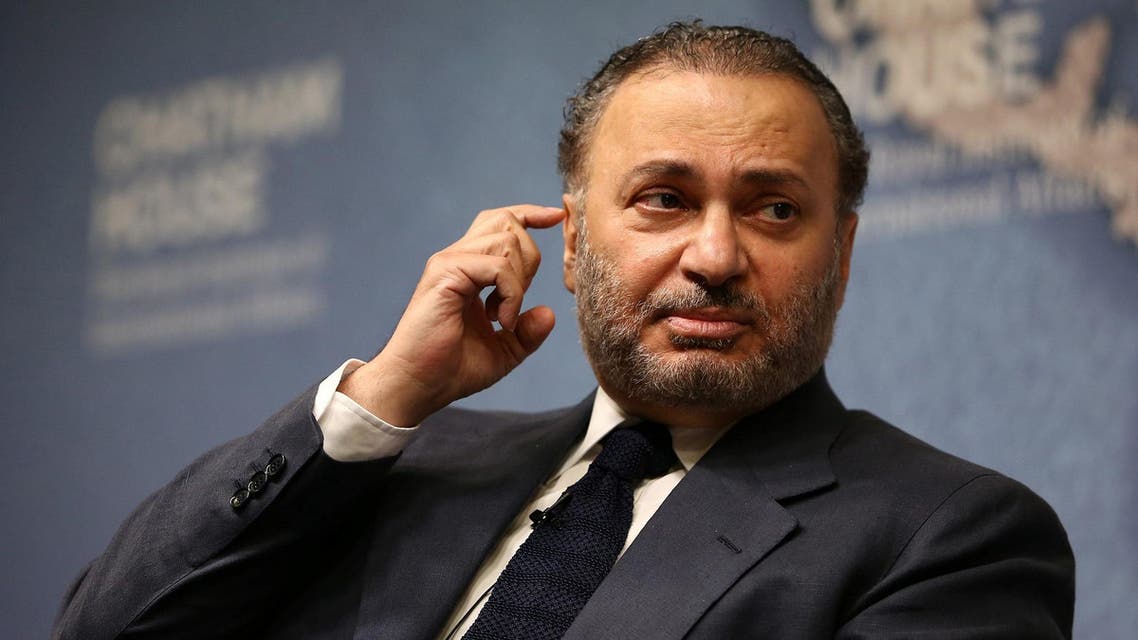 Minister of State for Foreign Affairs for the United Arab Emirates, Anwar Gargash, speaks at an event at Chatham House in London, Britain July 17, 2017. (Reuters)